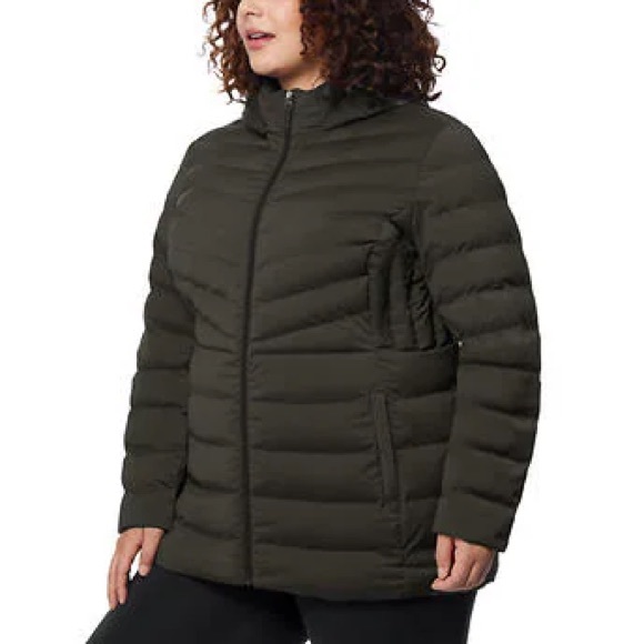 32 Degrees Women’s Power Stretch Hooded Jacket - Picture 8 of 9